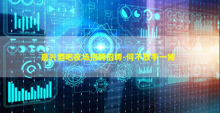 嘉兴酒吧夜场招聘招聘-何不放手一搏